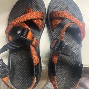 Chaco. —new—rubber soles -adjustable straps made in Colorado wore once